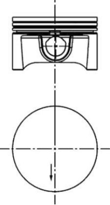 PİSTON SEGMAN 0.25MM FARKLI 79MM resmi