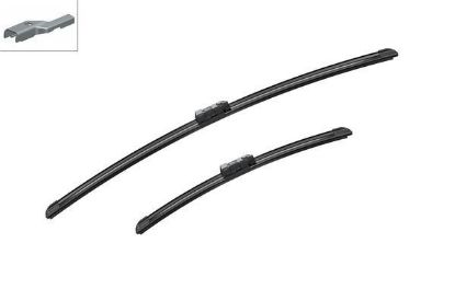 SİLECEK SÜPÜRGESİ TK. AEROTWIN 650/400mm   BERLINGO-C3-208-PARTNER TEPEE-EGEA-FIESTA resmi