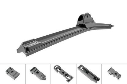SİLECEK SÜPÜRGESİ MUZ TİPİ 5 APARATLI 400mm AE40 resmi