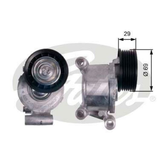 ALTERNATÖR GERGİ KOLU VOLVO C30 S40 1.8 2.0 V50 (06-12) CMAX 1.8 2.0 (04-07-10) (69X29) resmi