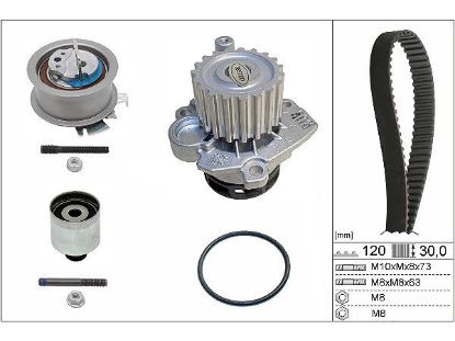 DEVİRDAİMLİ TRİGER SETİ T5-CADDY-PASSAT-JETTA-GOLF-POLO-A3-LEON 1.4-1.9TDI BJB-AXB-AMF-BLS resmi