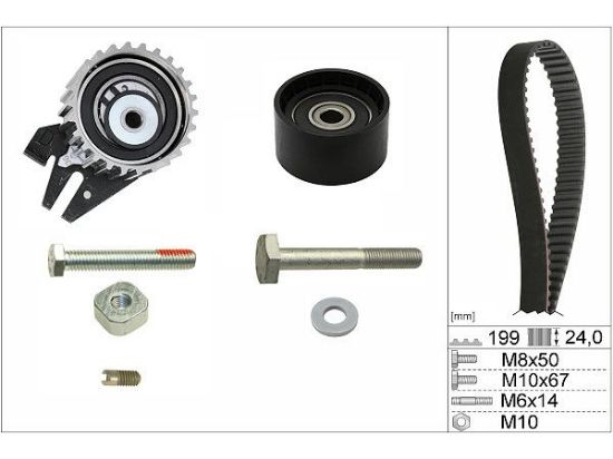 EKSANTRİK GERGİ KİTİ (199x240) ASTRA J-INSIGNIA COMBO ZAFIRA C-DOBLO 10 2.0 CDTI MTJ resmi