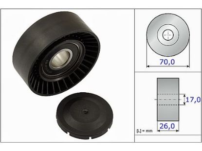 ALTERNATÖR GERGİ RULMANI AVENSIS (00-08)-COROLLA (00-07) 1.6VVTİ-1.8VVTİ-RAV 4 1.8VVTİ (00-05) resmi
