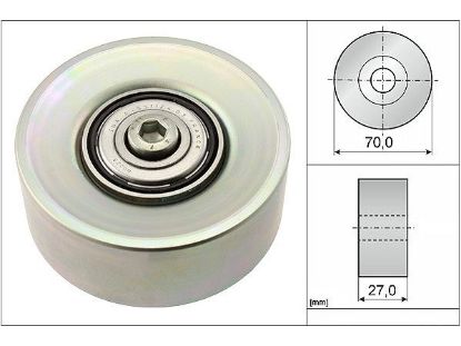 ALTERNATÖR GERGİ RULMANI BMW 3 E46-5 E60-5 E61-7 E65-E66-X3 83 resmi