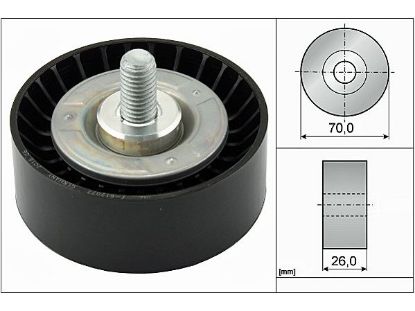 KLİMA KOMPRESÖRÜ GERGİ RULMANI BMW 1 (E81)-(E82)-(E87)-(E88)- BMW 3 (E46)-(E90)-(E91)-BMW 5 (E60) resmi