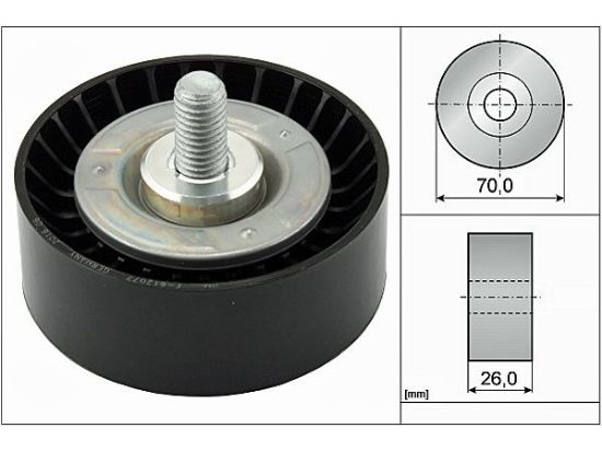 KLİMA KOMPRESÖRÜ GERGİ RULMANI BMW 1 (E81)-(E82)-(E87)-(E88)- BMW 3 (E46)-(E90)-(E91)-BMW 5 (E60) resmi