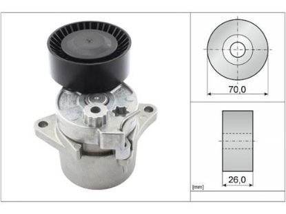 KAYIŞ GERGİ RULMANI(KUTUKLU) W202 98-02 W203 00-07 C SERİSİ 200-220-270 CDI-CLK-E SERİSİ E2 resmi