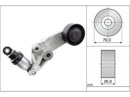 ALTERNATÖR GERGİ RULMANI AVENSIS 1.6VVTI-1.8VVTI 00-03 COROLLA 1.4VVTI 1.6VVTI-1.8 resmi