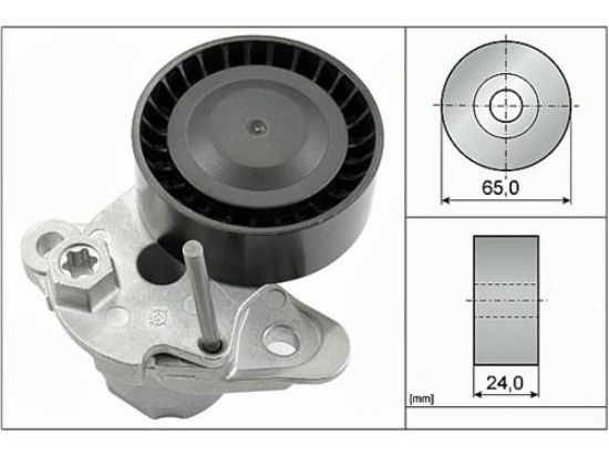 ALTERNATÖR GERGİ RULMANI GOLF7-PASSAT-JETTA-A3-TIGUAN-POLO-SCIROCCO 14-> 1.0-1.2-1.4 TSI resmi