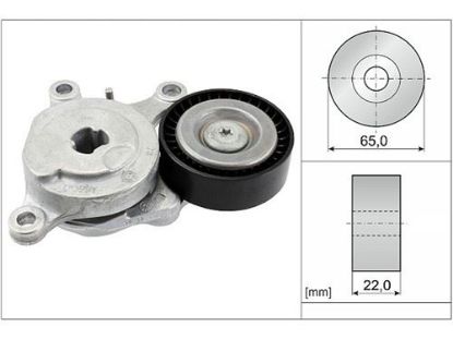ALTERNATÖR GERGİ RULMANI (KÜTÜKLÜ)  A180-A200 12=> CLA200 (13-19) resmi