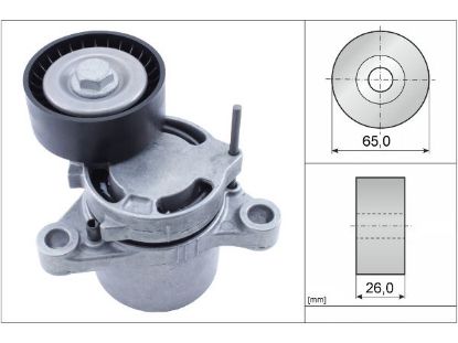 GERGİ RULMANI V KAYIŞI    BMW 1/2/3/4/5/X3/X4/X5 resmi