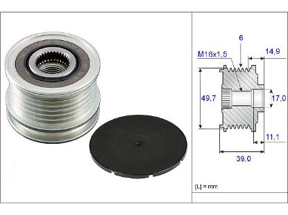ALTERNATÖR KASNAĞI    W203-W210-W220 resmi