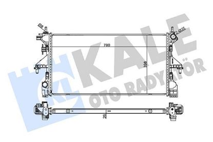 RADYATÖR SU BOXER III-DUCATO-JUMPER  EURO5 (MT) resmi