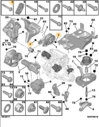 MOTOR KULAK BAĞLAN CİVATA resmi