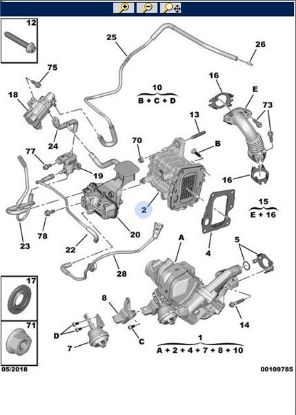 EGR SOĞUTUCUSU 308-3008 EXPERT IV 2.0 EURO 6 resmi