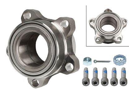 ÖN TEKER BİLYASI PORYALI TRANSIT V184 00>06 ABS LI 45x115x53 BTF1125B KIT CIVATALI resmi