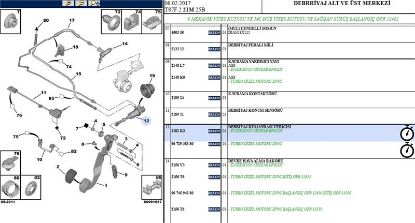 DEBRİYAJ ÜST MERKEZ 3008-5008-PARTNER  DV6TED resmi
