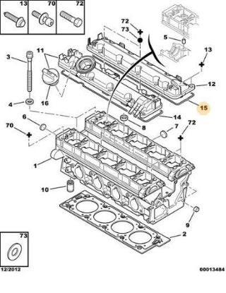 KAPAK CONTASI 306 / 405 / 406 XU7JP4 resmi