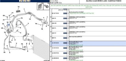 KLİMA HORTUM SUBABI 301-308-3008-5008 resmi