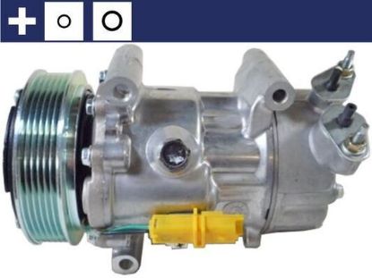 KLİMA KOMPRESÖRÜ BIPPER-NEMO-FIORINO-BERLING 09-> P206+ 1.4-P1007 05->1.4-1.6-C2-C3 1.1-1.4-1.6 03-> resmi