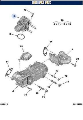 EGR VANASI     C3 AIRCROSS (A88) resmi