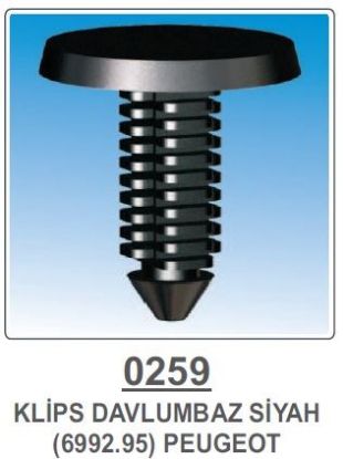 ÖN ÇAMURLUK DAVLUMBAZ KLİPSİ PRT-106-306-406-EXPER resmi