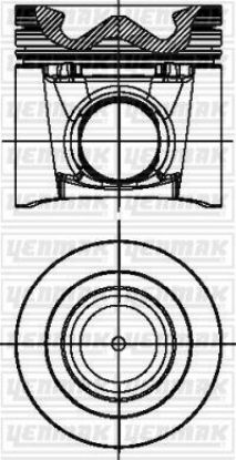 PİSTON SEGMAN 95,80+40mm BOXER III-DUCATO 3.0/F1C resmi