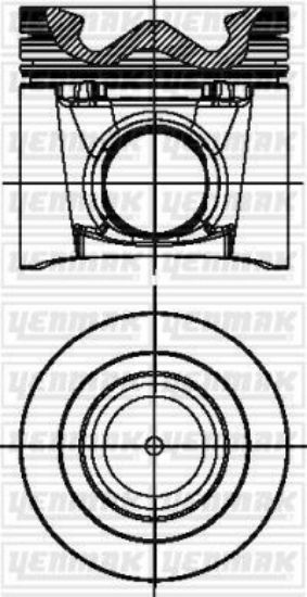 PİSTON SEGMAN 95,80+40mm BOXER III-DUCATO 3.0/F1C resmi