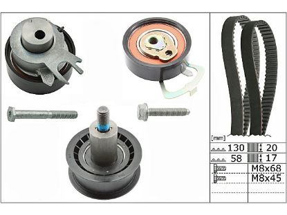 EKSANTRİK GERGİ KİTİ GOLF-BORA-CADDY II III-GOLF IV POLO-OCTAVIA 1.4-1.6 16V resmi