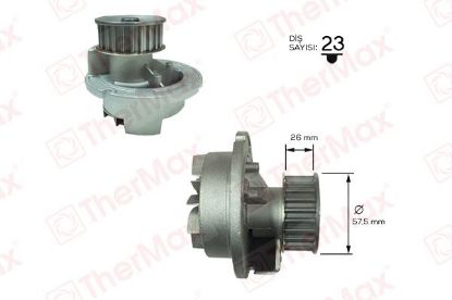 DEVİRDAİM POMPASI ASTRA G-H-VECTRA B-C-MERIVA-ZAFIRA 1.8-1.8 16V resmi
