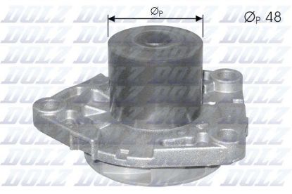 DEVİRDAİM (SU POMPASI) FIAT DOBLO 10>BRAVO II 07>14 500L 12>18 500X 14>EGEA 15>OPEL ASTRA H-J- resmi