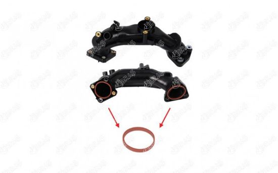 EMME MANİFOLD BORU CONTASI  2008-301-308-3008-508-5008-PARTNER-RIFTER-FIESTA  1.4/1.5/1.6HDI/TDCI resmi