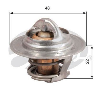 TERMOSTAT 92C   ASTRA F-VECTRA A-CORSA B 1.4-1.6 8V  C12NZ/X12SZ/X14SZ/X16SZ  92-00 resmi