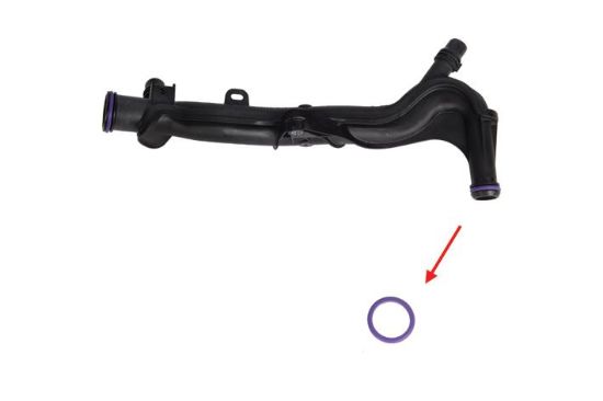 DEVİRDAİM BORUSU CONTASI  108-208-301-308-2008-C1-C3-C4 CACTUS-C-ELYSEE-DS3-CROSSLAND X-AYGO 1.2 resmi
