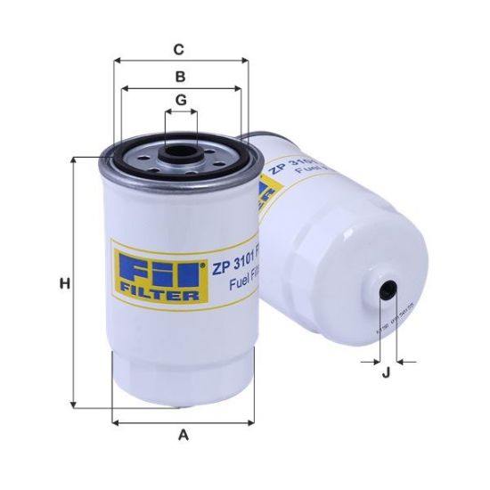 MAZOT FİLTRESİ  ACCENT ERA-GETZ-STAREX-RIO-SORENTO  02-> resmi