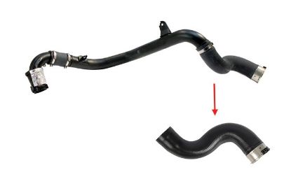 TURBO GİRİŞ HORTUMU  PLASTİK PARÇA HARİÇ MEGANE II resmi