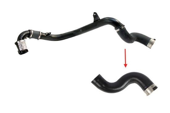 TURBO GİRİŞ HORTUMU  PLASTİK PARÇA HARİÇ MEGANE II resmi