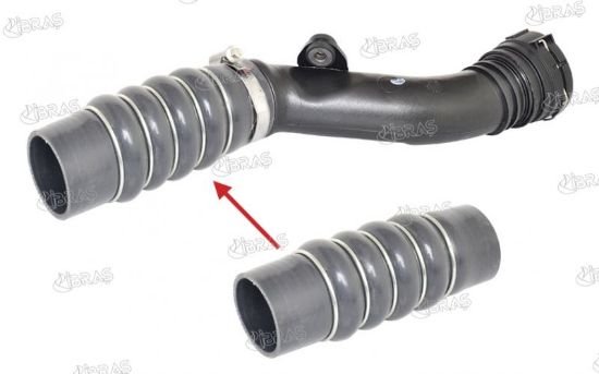 TURBO HORTUMU / PLASTİK PARÇA HARİÇ CLIO III-MODUS resmi