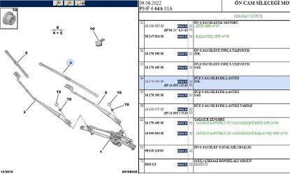 ÖN SİLECEK SOL 3008 II resmi
