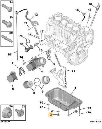 KARTER TAPASI 307-406-C4-PARTNER DW10TD-DV6DTED resmi