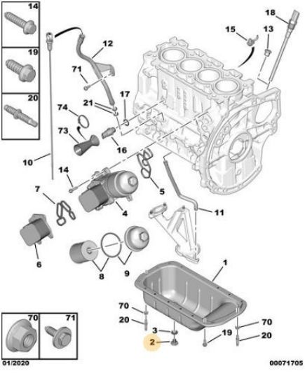 KARTER TAPASI 307-406-C4-PARTNER DW10TD-DV6DTED resmi