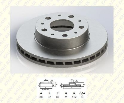 ÖN FREN DİSK AYNASI 32mm BOXER III-DUCATO-JEST resmi