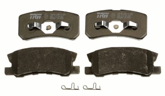ARKA BALATA P4008 12> C4 1.6HDİ 12> PAJERO II 10> OUTLANDER 07>12 GRANDIS 07=> resmi