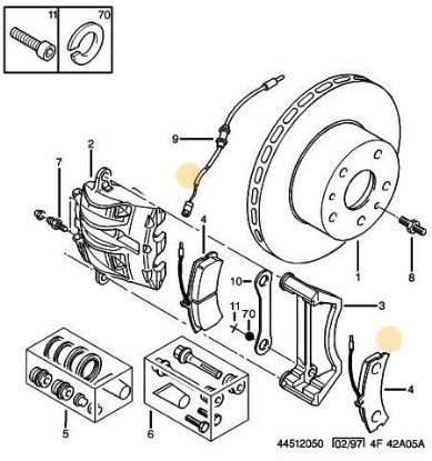 ÖN FREN BALATASI BOXER-DUCATO 2.5TD/2.8HDI resmi