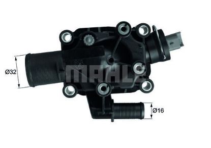 TERMOSTAT 91C Komple 206-301-307-308-PARTNER TU5JP resmi