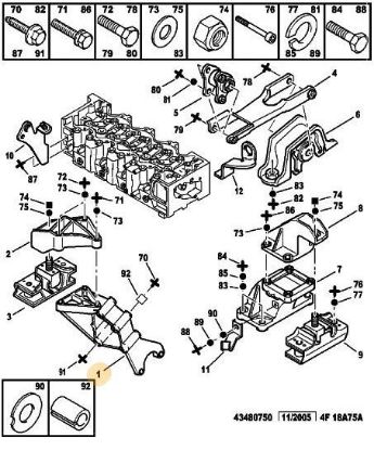MOTOR MESNEDİ SAĞ BOXER resmi
