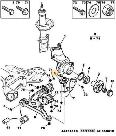 ROTİL         BOXER II-DUCATO 14Q  02-06 resmi
