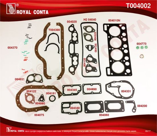 TAKIM CONTA KEÇESİZ R-12 1300-7701452153-ROYAL CON resmi