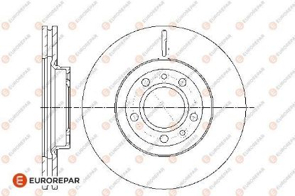 ERP FREN DİSKİ ÖN 238mm psa bloke resmi