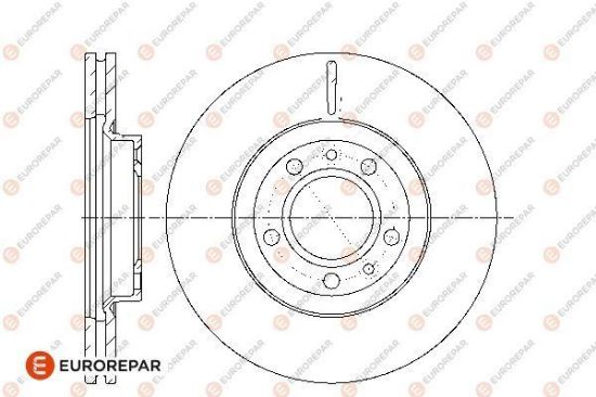 ERP FREN DİSKİ ÖN 238mm psa bloke resmi
